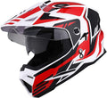 Dual Visor Dual Sport Motorcycle Helmet HF802 - Lightweight Full Face