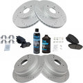 Front & Rear Ceramic Brake Pad and Rotor Kit for 2002-04 Honda Odyssey