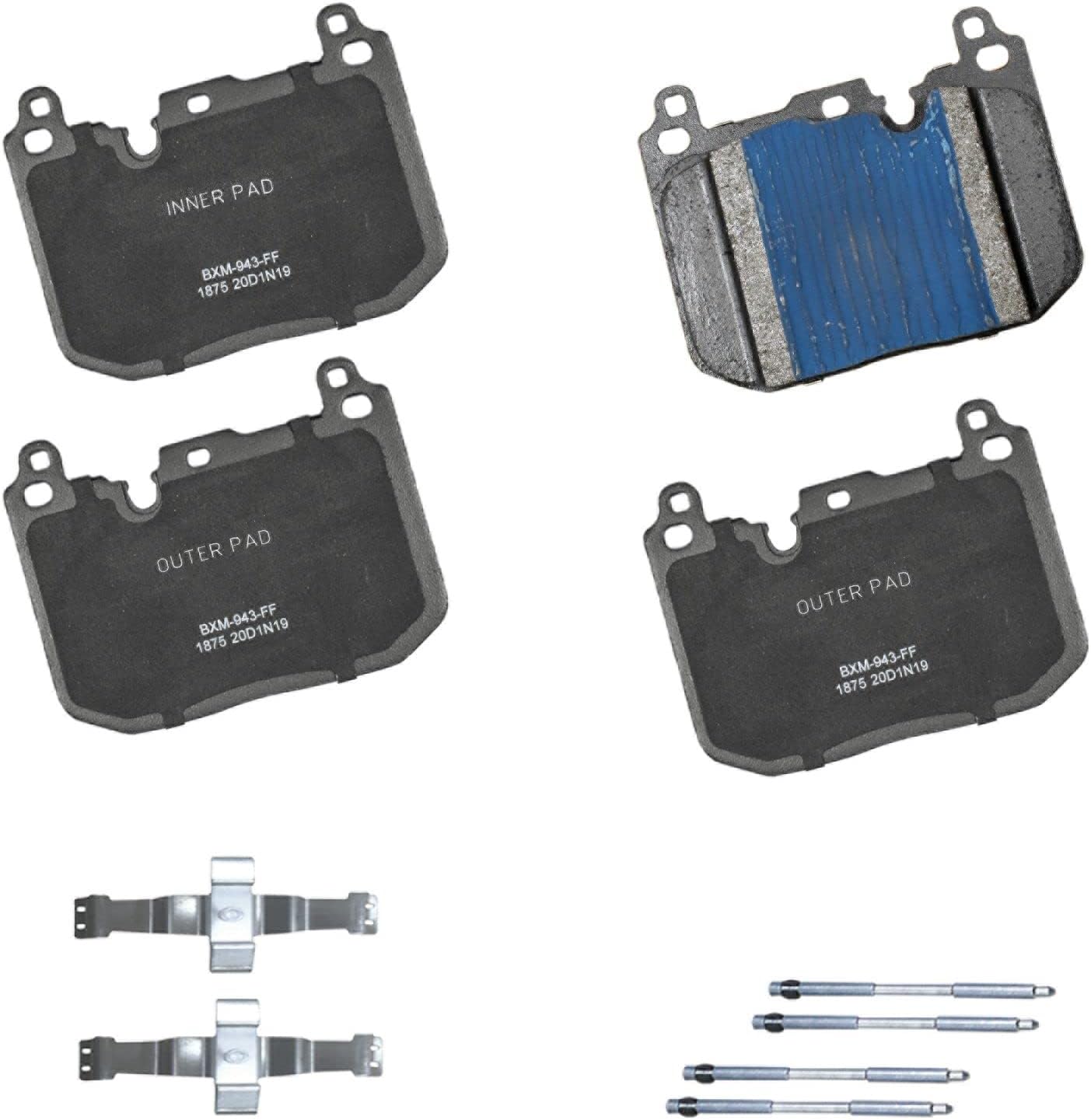 Bendix Premium SBM1875 Semi-Metallic Brake Pads for BMW Models