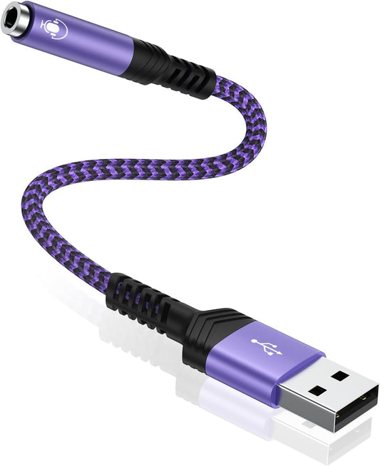 USB Sound Card Adapter - Enhance Audio Quality!
