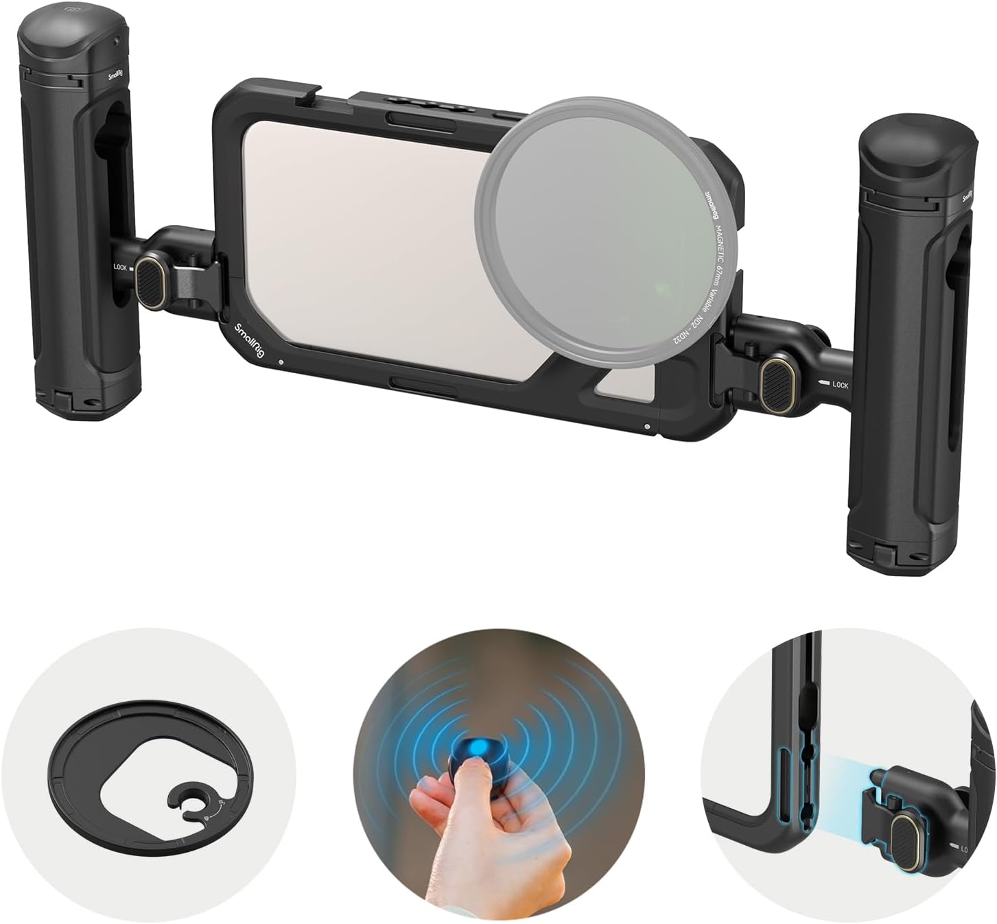 SmallRig Dual Handheld Phone Cage Kit for iPhone 15 Pro Review