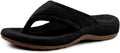 Women's Flip Flop Slippers with Arch Support - Cozy Orthotic Slides