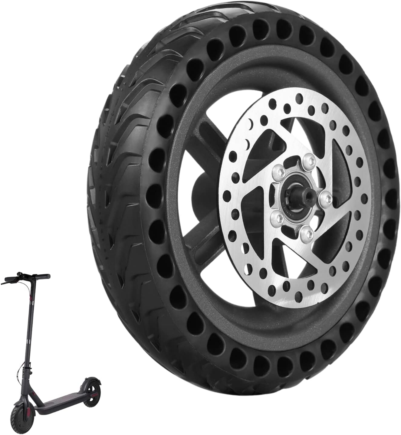 Xiaomi M365 Electric Scooter Wheel Replacement by ELKATECH