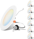 Recessed Lighting 6 Inch 5CCT Color Selectable LED Retrofit - Dimmable