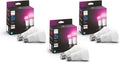 Philips Hue Smart 75W A19 LED Bulb 6-Pack - Color & White Ambiance