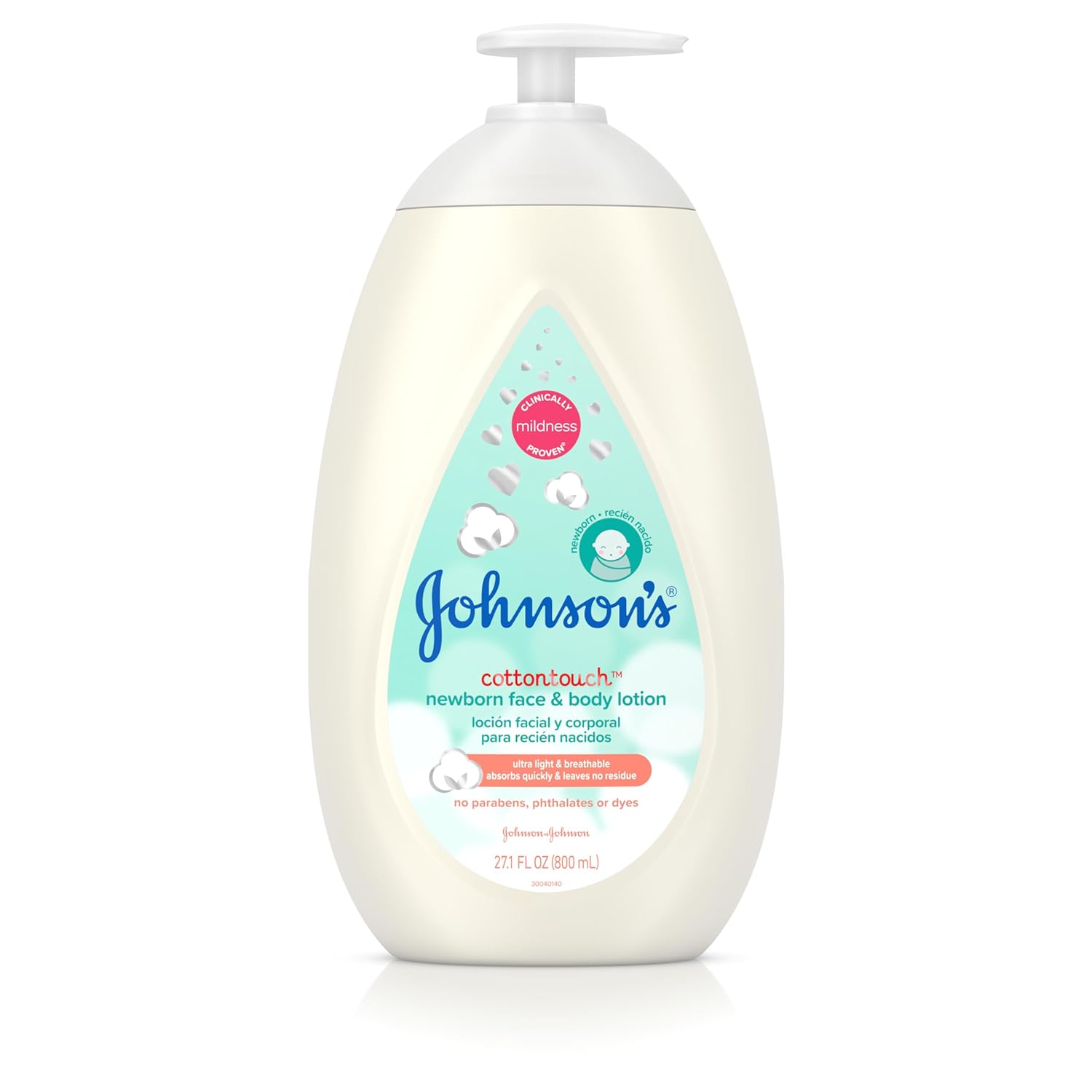 Johnson's Baby CottonTouch Face & Body Lotion - Gentle Moisturization