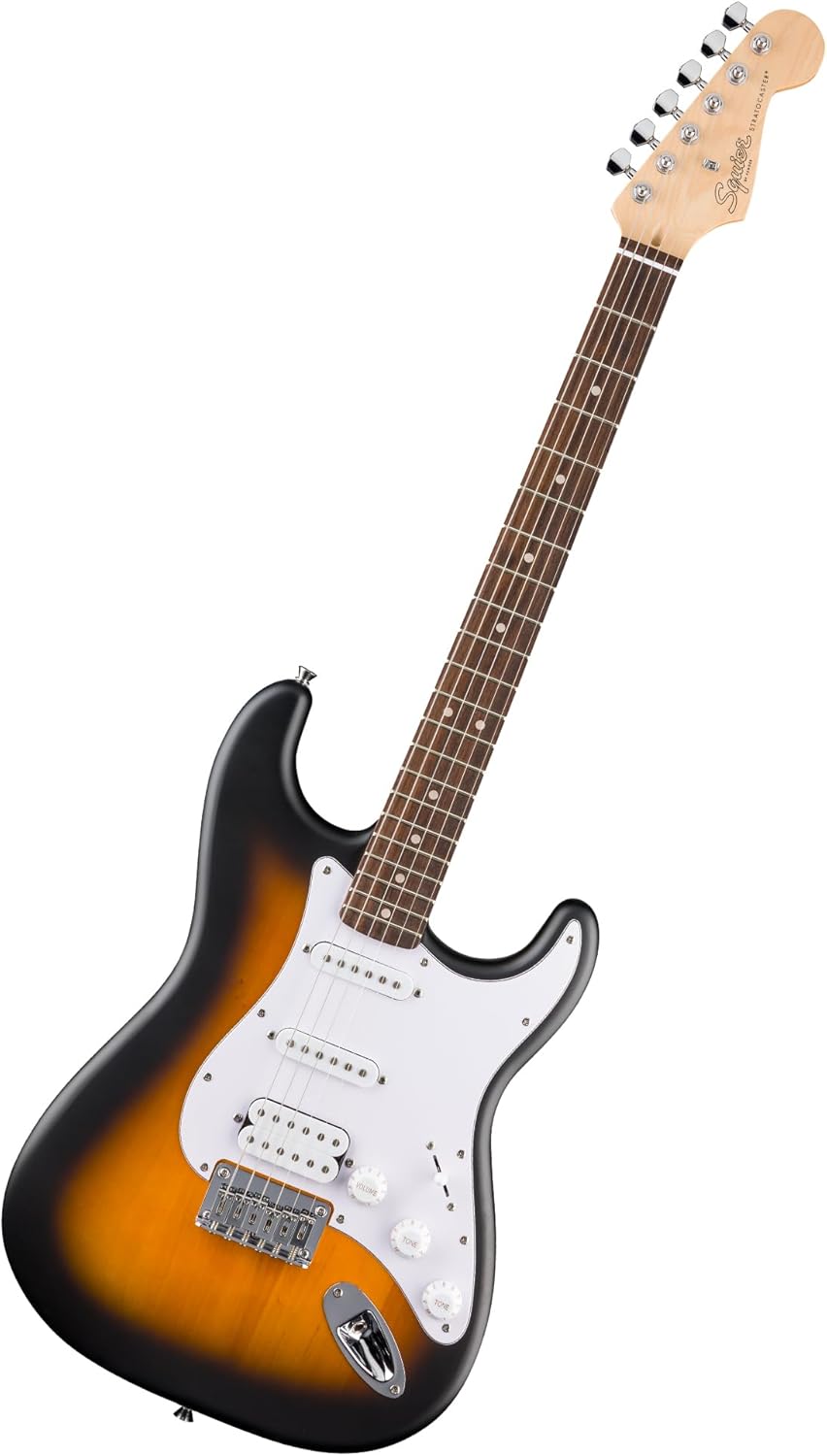 Squier Debut Series Stratocaster HT HSS Electric Guitar Review