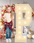 Multifunctional 4FT Marquee Numbers - Quick Assembly No Tools