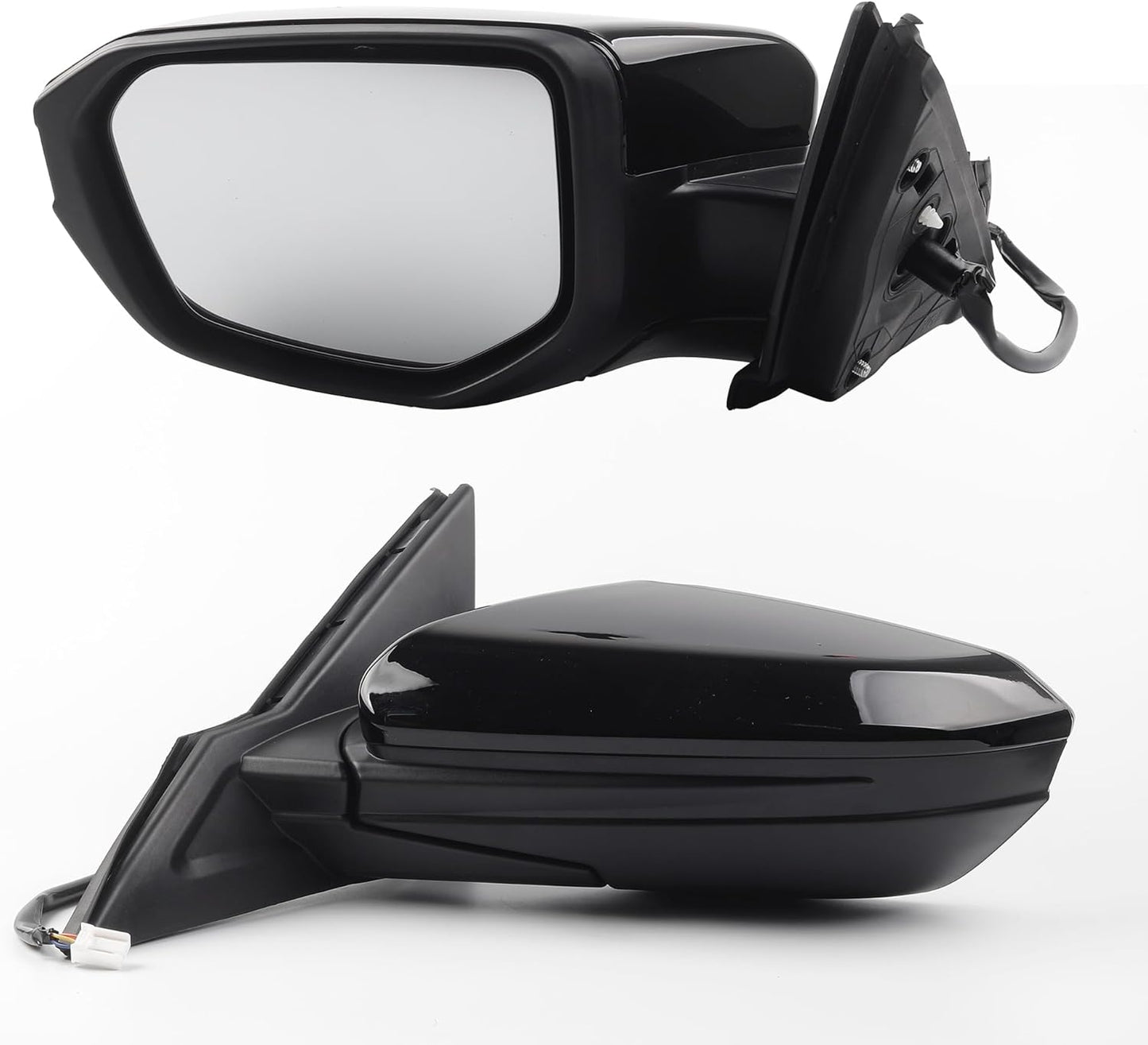 Dasbecan Left Driver Side Door Mirror for Honda Civic 2016-2021