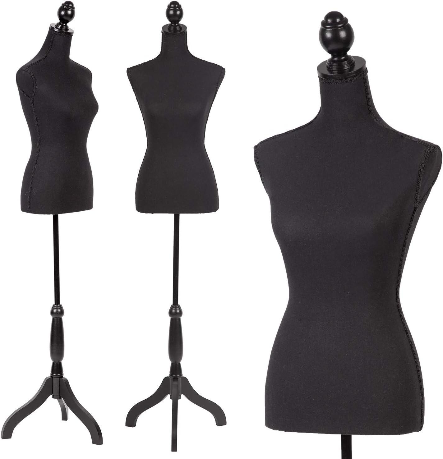 Adjustable Female Dress Form Mannequin for Fashion Display