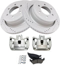 Rear Performance Brake Pad & Rotor Kit for Ford F-150 - Ceramic