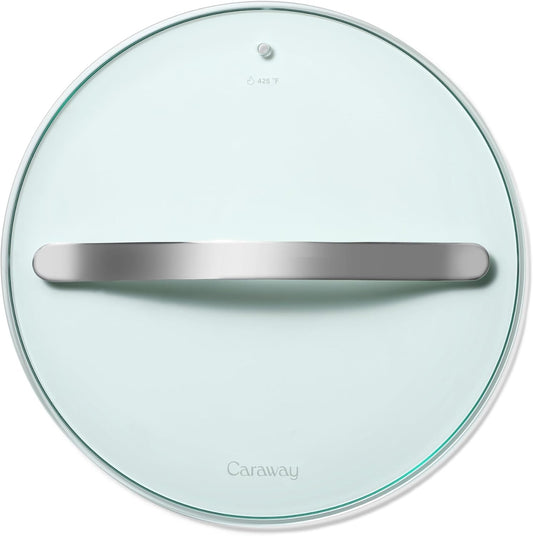 Caraway 12 Inch Glass Lid for Pots and Pans - Perfect Fit