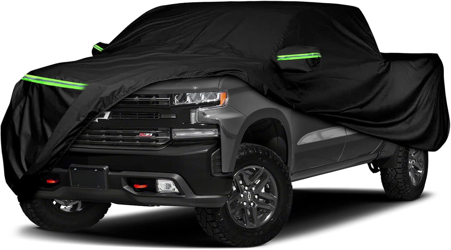 Waterproof Truck Cover for Ford, Chevy, Dodge, GMC Crew Cab