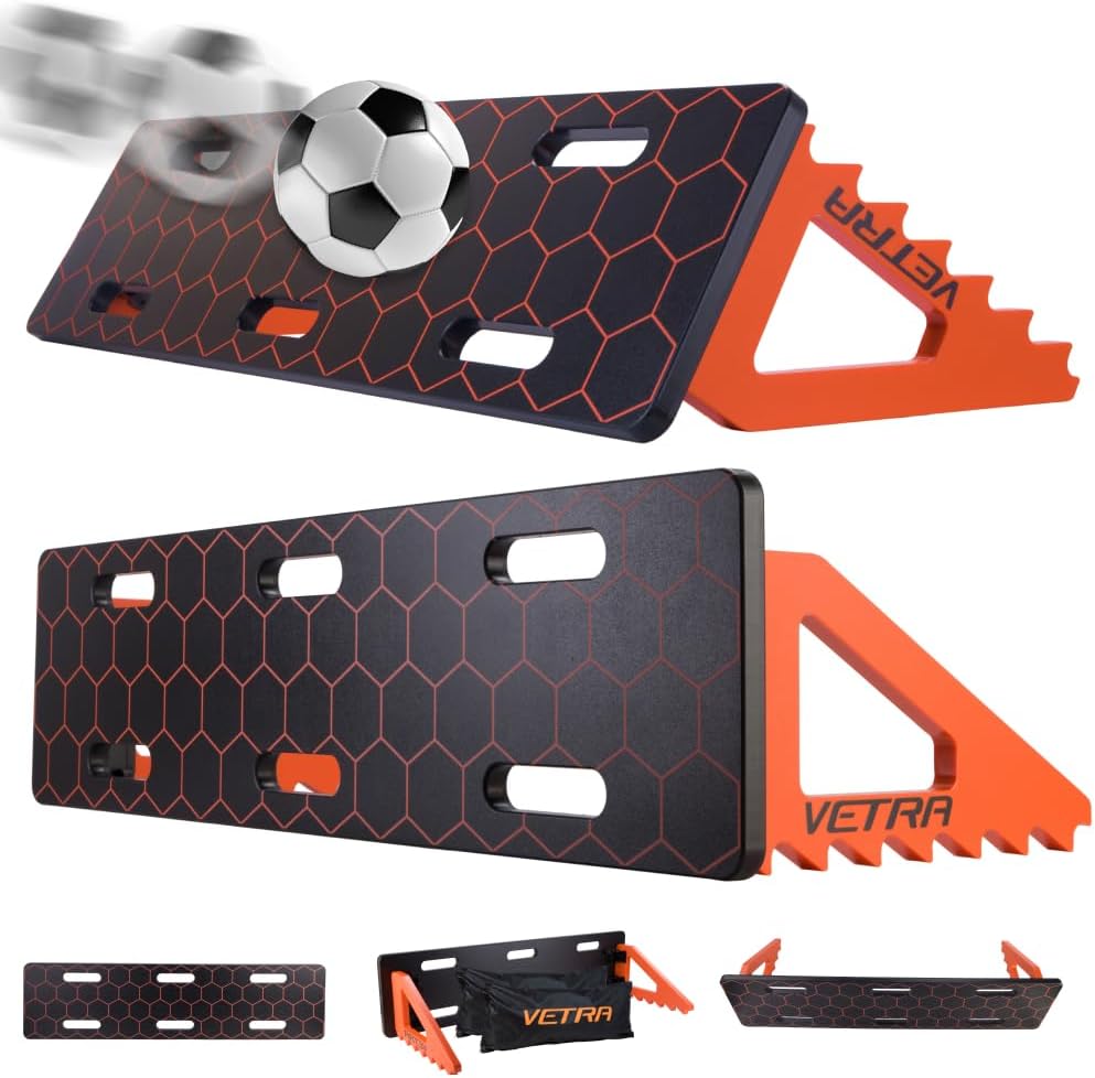 VETRA Soccer Rebounder Board - Adjustable Training Equipment
