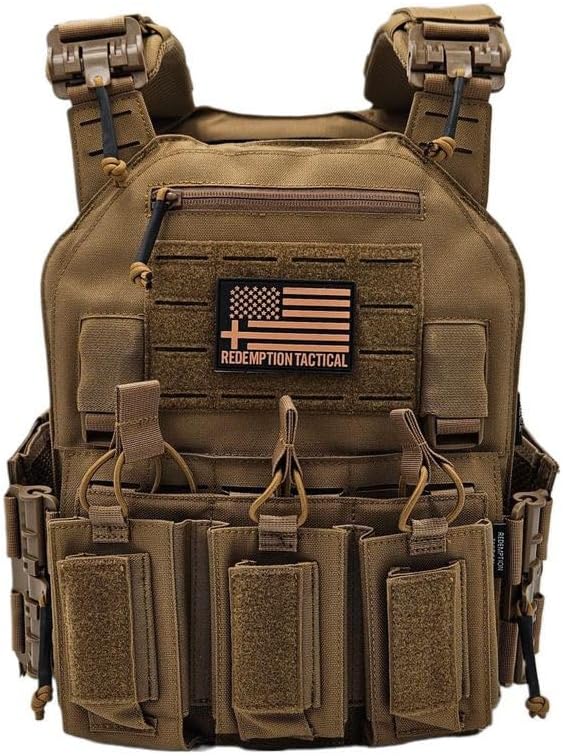 Redemption Crusader 2.0 Molle Quick Release Buckles Airsoft Vest