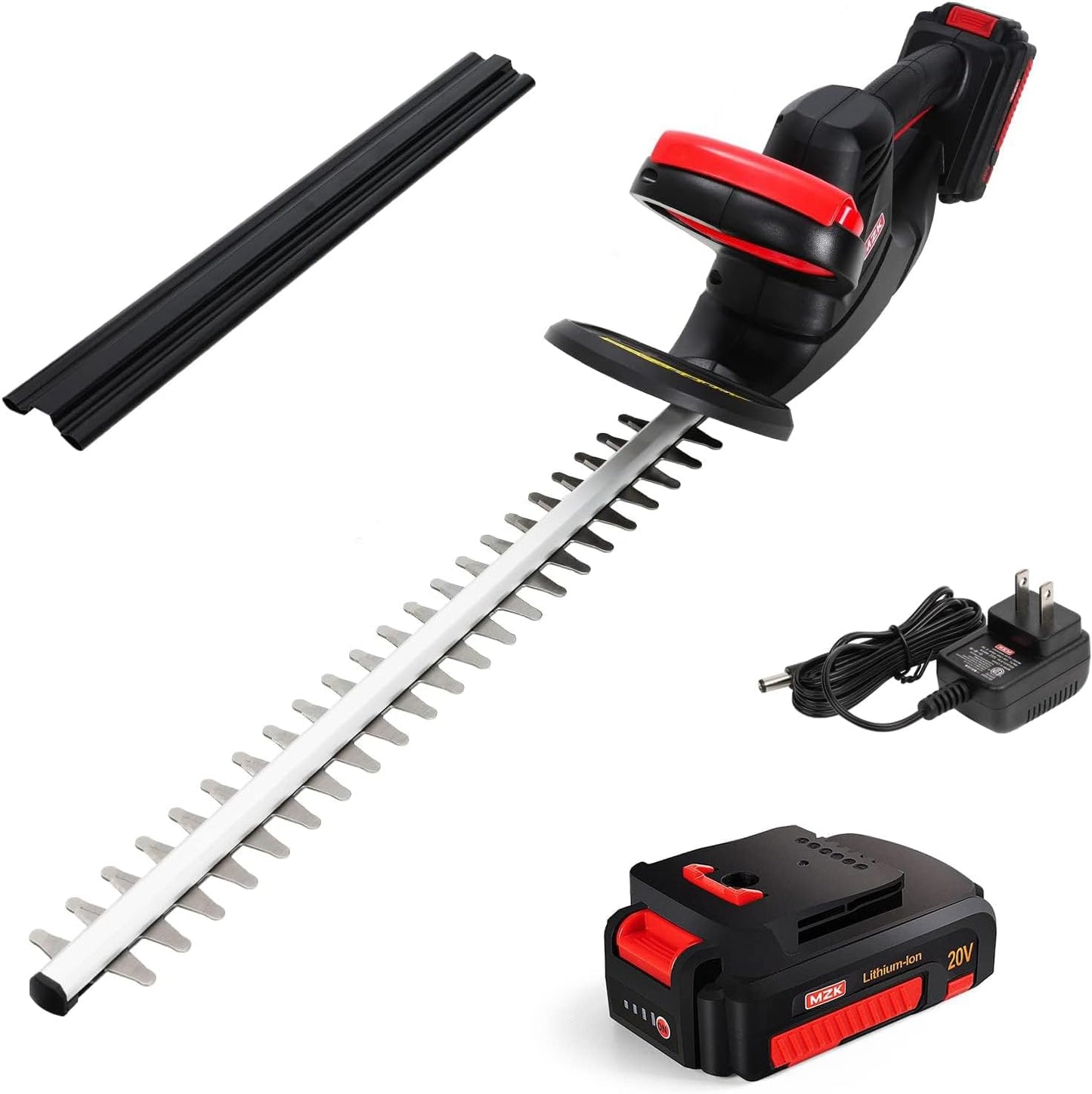MZK 22ft' Cordless Hedge Trimmer: Lightweight & Powerful Tool