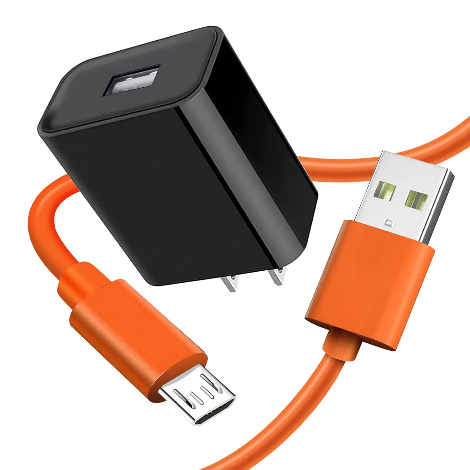 Quick Charge Ring Doorbell Cable - Orange