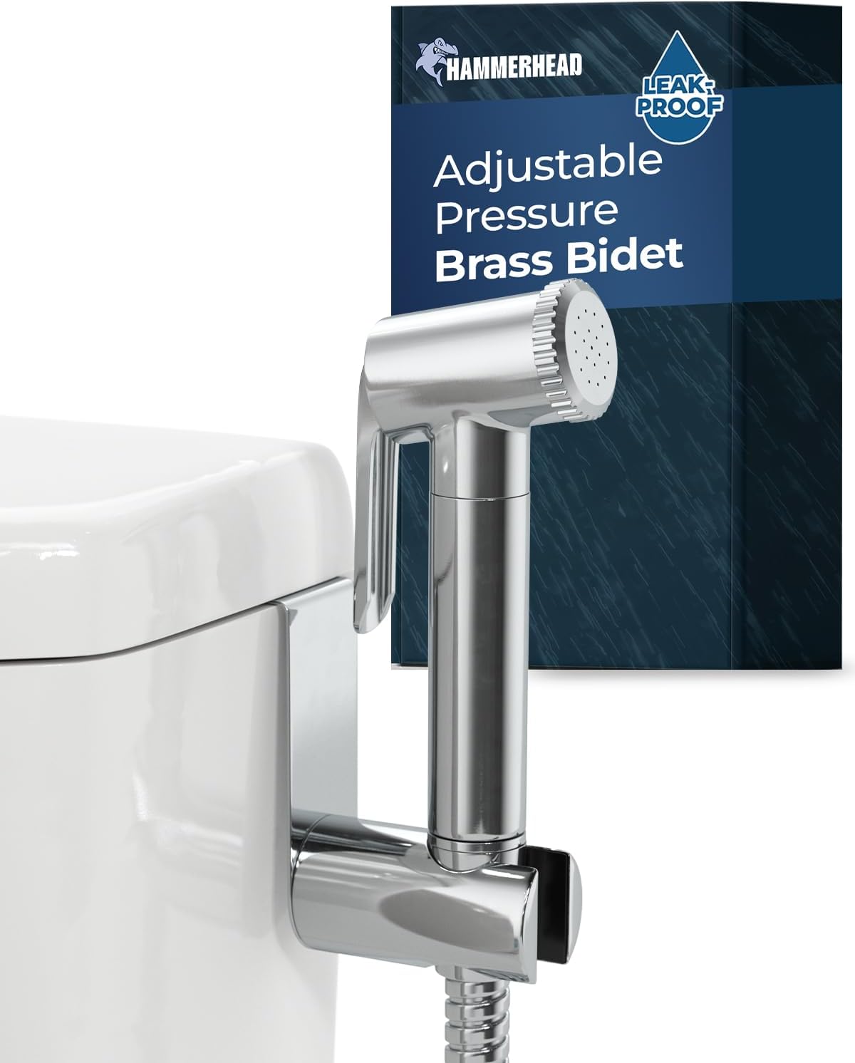 HammerHead Showers Adjustable Pressure Handheld Bidet Sprayer