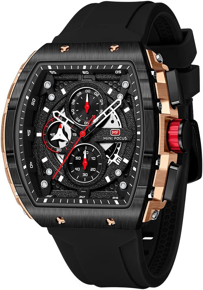 MF MINI FOCUS Chrono Sports Watch - Waterproof & Luminous!