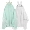 Toddler Bath Towel Hooded Soft Absorbent Beach Towels 50-70