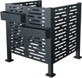 Air Conditioner Fence 3.5 ft x 3.5 ft Privacy Cover - Charcoal
