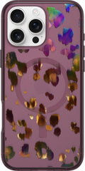 iPhone 16 Pro Max Clear Case Leopard Shift Pink - Slim MagSafe