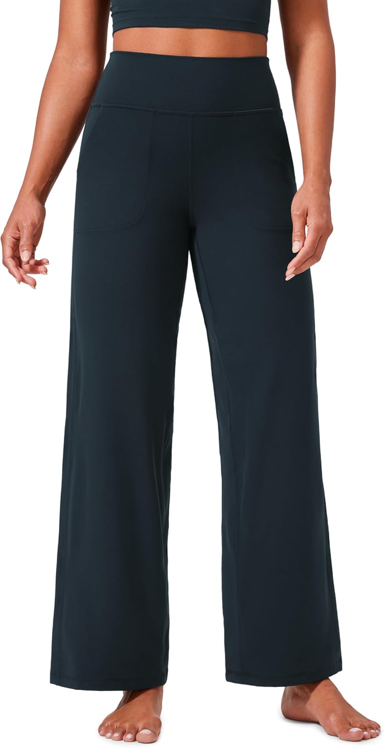 CRZ YOGA Butterlift Wide Leg Pants for Ultimate Comfort