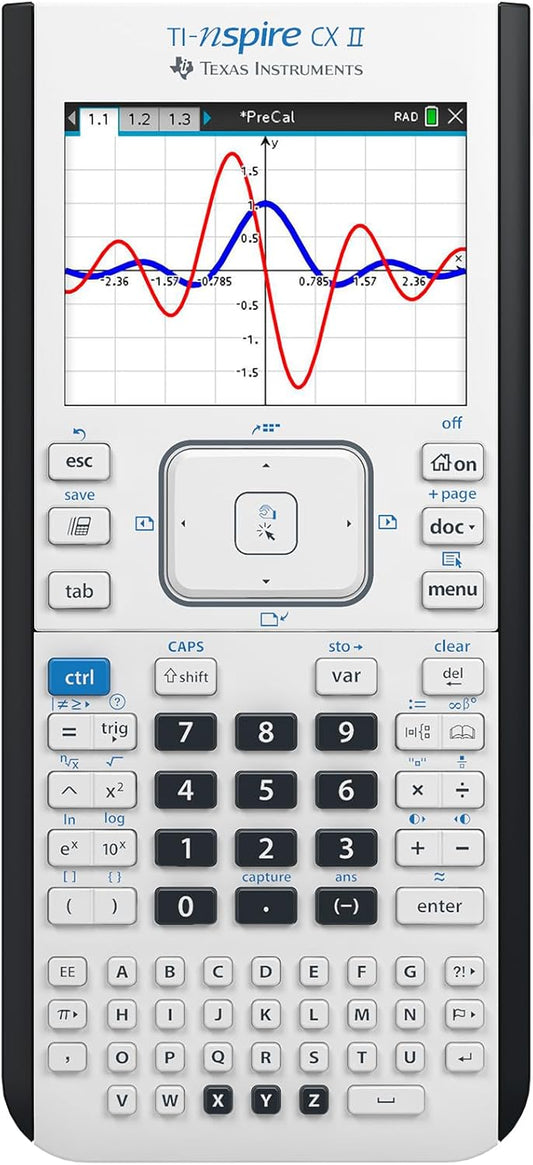Texas Instruments TI-Nspire CX II: Enhanced Color Graphing Power