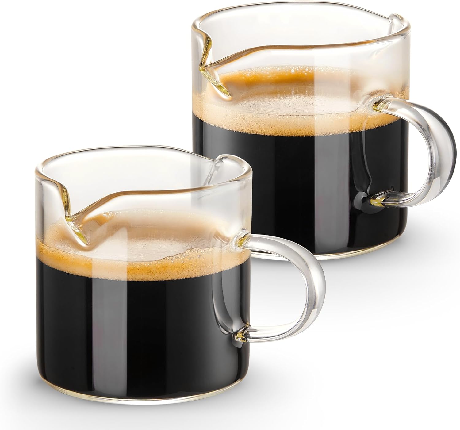 Double Spout Espresso Cups - Set of 2