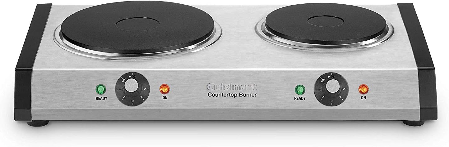 Cuisinart Countertop Double Burner for Efficient Cooking