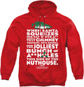 Trevco Jolliest Bunch Christmas Hoodie