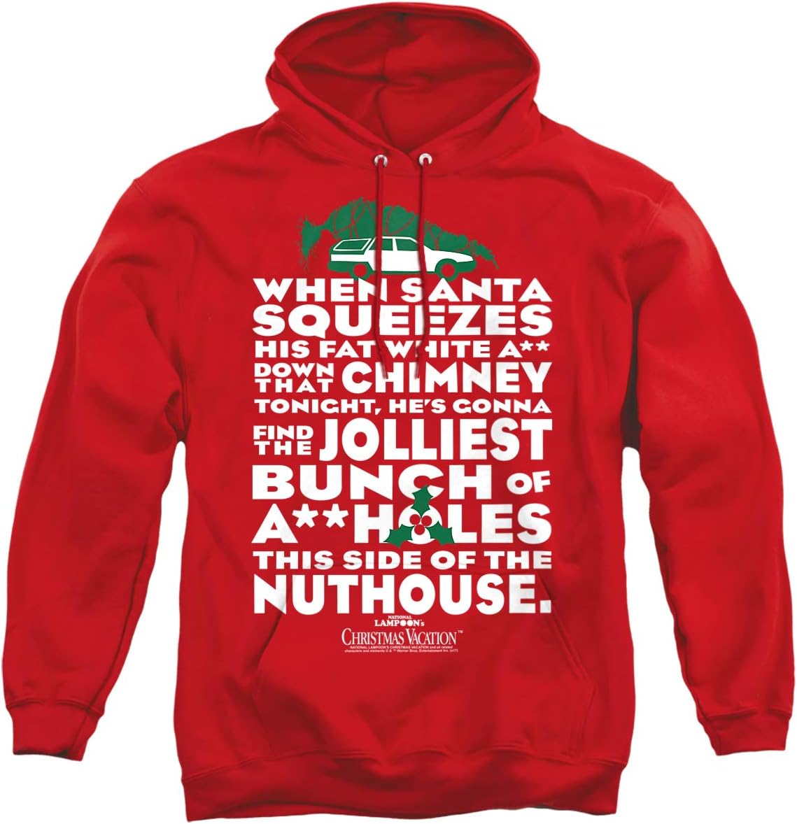 Trevco Jolliest Bunch Christmas Hoodie