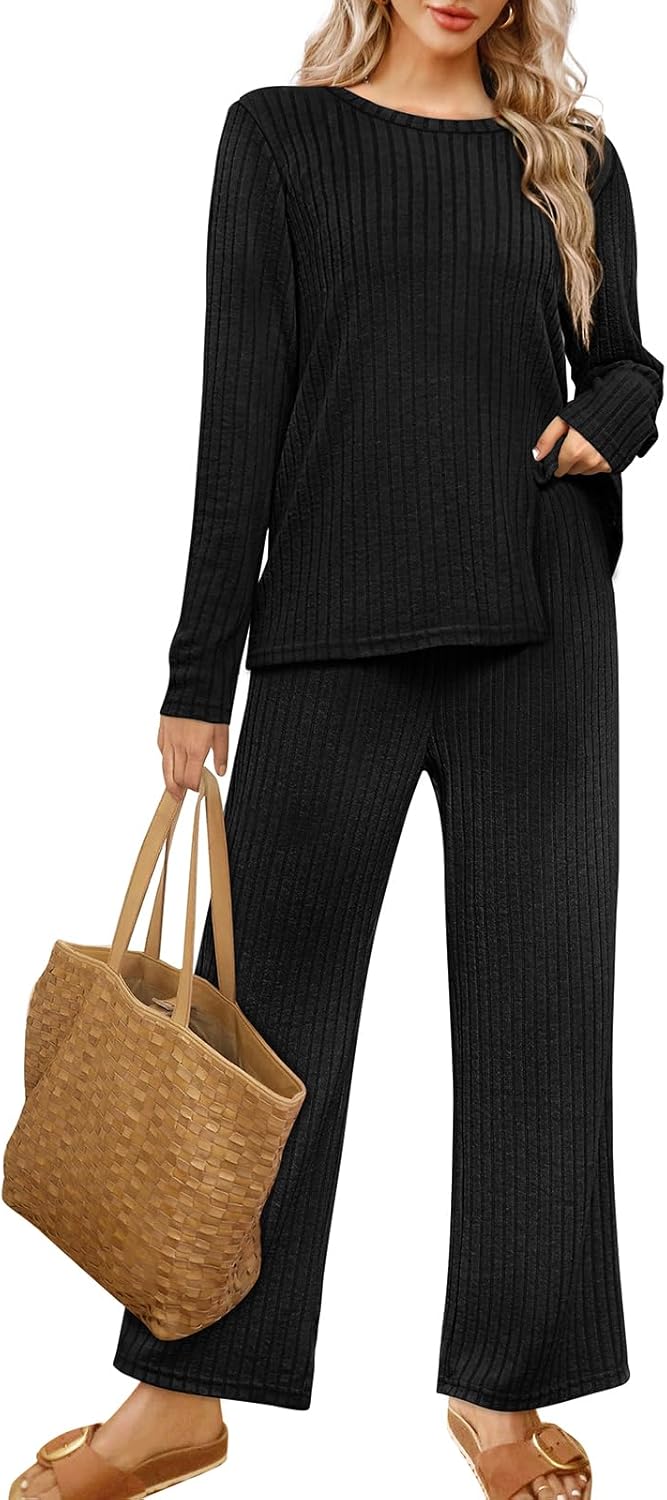 Cozy Two Piece Outfits for Women - Stylish Loungewear Set