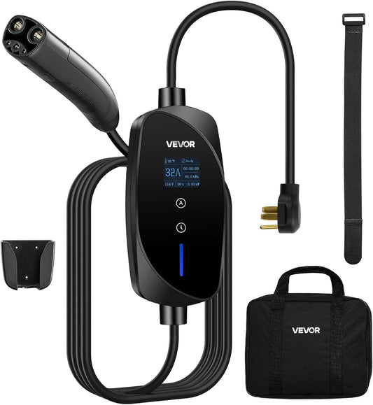 VEVOR Level 2 Tesla Charger with Adjustable Current for Fast Charging