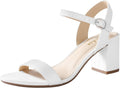 Chic Women's Nude Black Chunky Block Heels for Fashion Forward Looks
