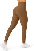 Buttery Soft High Waisted Workout Leggings for Women - No Front Seam