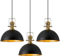 12 Inch Black Farmhouse Pendant Lights Matte Pendant Lights