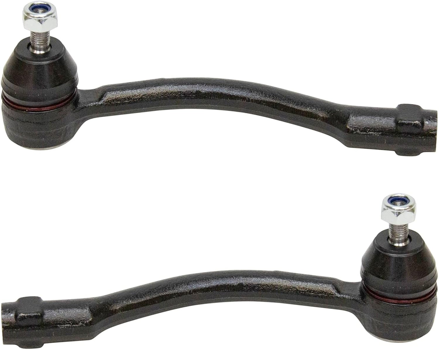 TRQ Front Outer Tie Rod Set for 2012-2017 Hyundai Accent