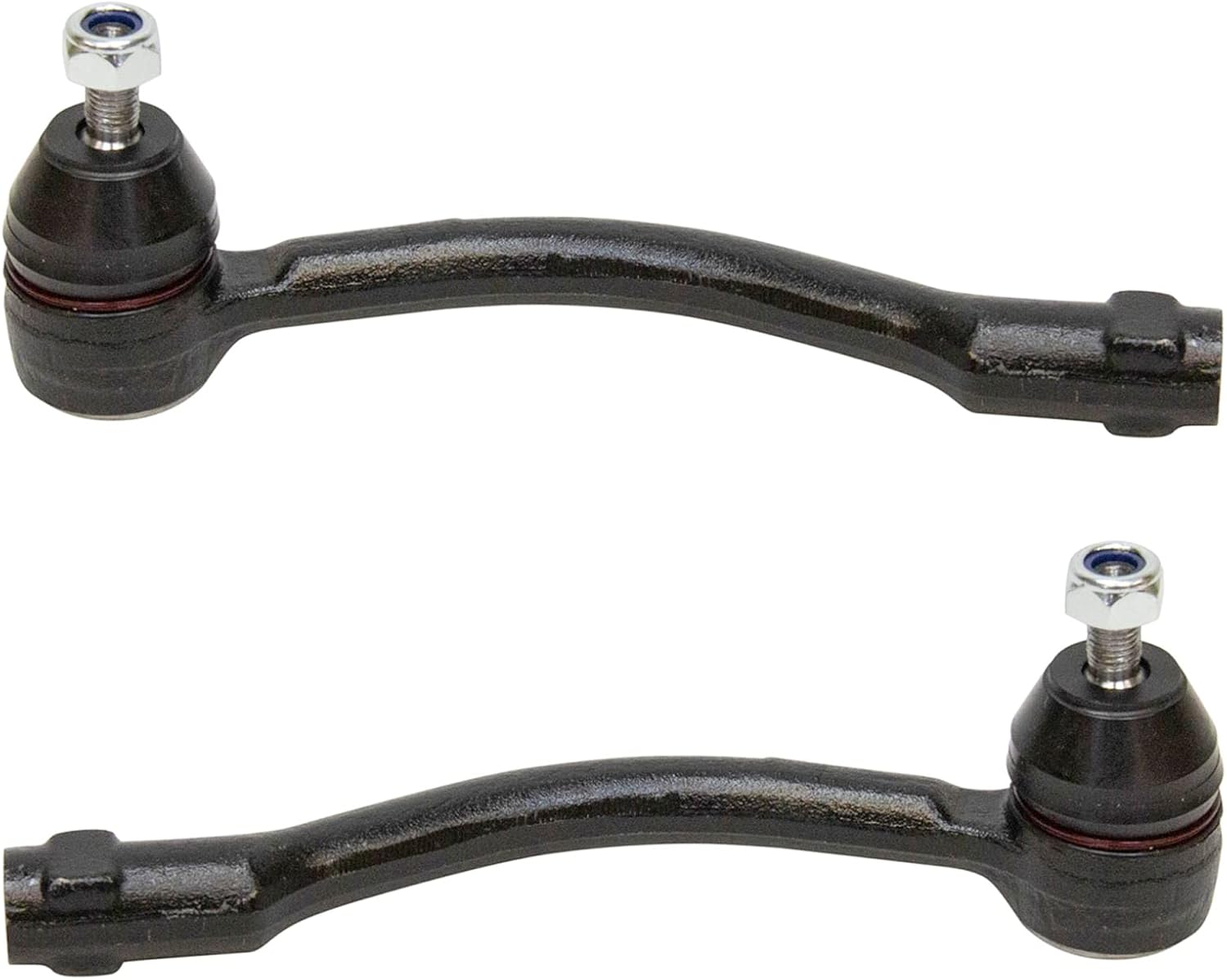 TRQ Front Outer Tie Rod Set for 2012-2017 Hyundai Accent