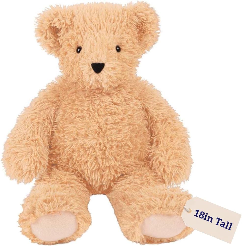 Classic 18 Inch Teddy Bear - Super Soft Plush Cuddly Friend