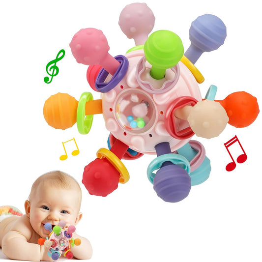 CAHILON Baby Teething Toys - Developmental Sensory Fun!