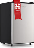 Upright Freezer 3.2 Cu.ft Single Door Freezer - Compact Storage
