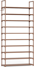 Kitsure Shoe Rack for Closet - 10-Tier Space-Saving Organizer