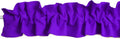 Solid Poplin Sleeve Topper Window Valance - Purple, 120in x 9in