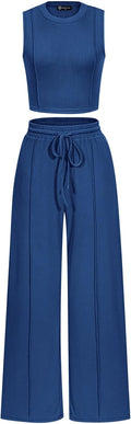 PRETTYGARDEN Women's Summer 2 Piece Loungewear Set