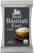 Organic Basmati Rice 10 LB Bag - Premium Long Grain from India