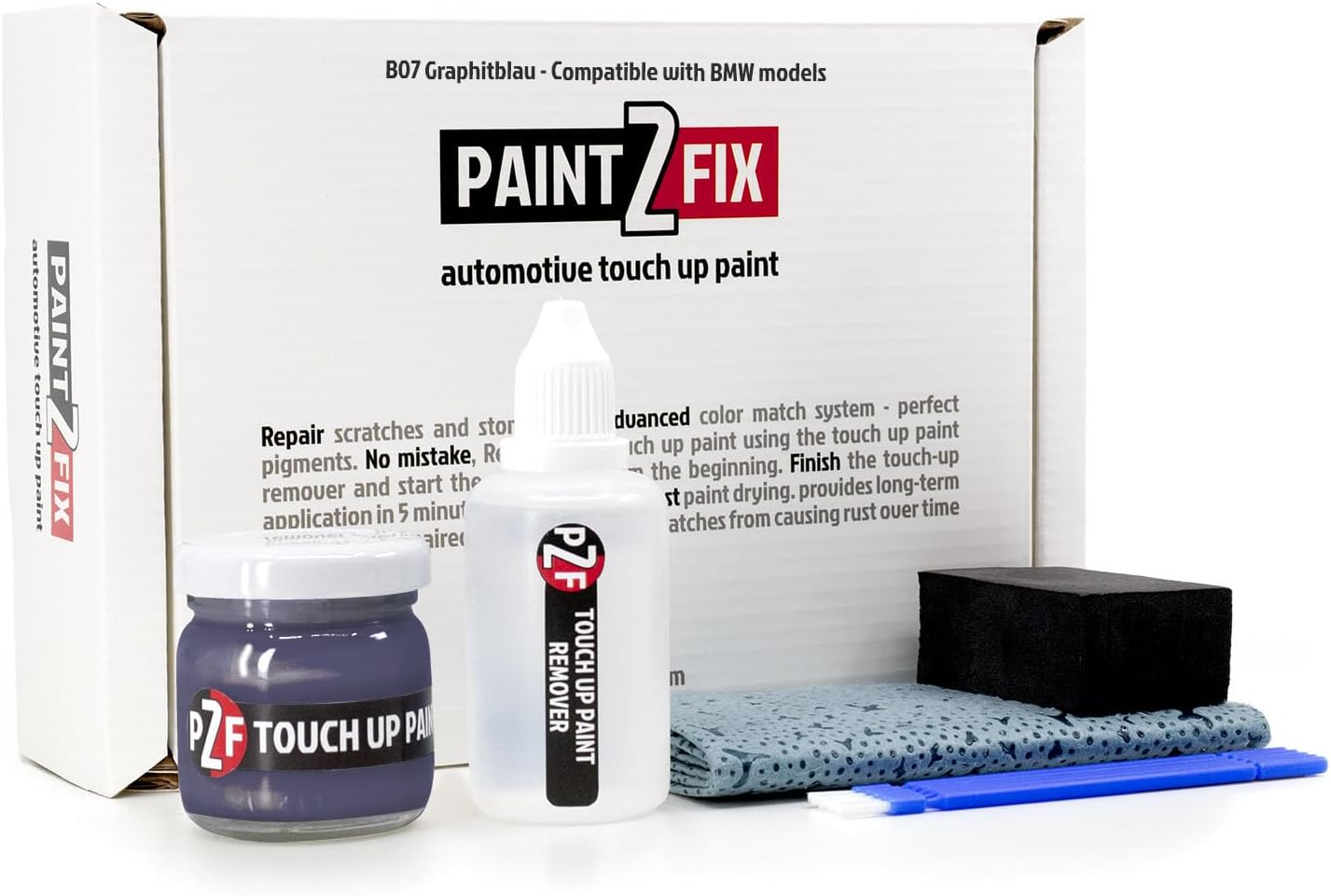 B07 Graphitblau Touch-Up Paint & Scratch Repair Kit for BMW