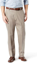 Dockers Men's Classic Fit Khaki Lux Cotton Stretch Pants - Pressed