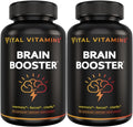 Brain Supplements for Memory and Focus - Caffeine-Free 60-Day Pack