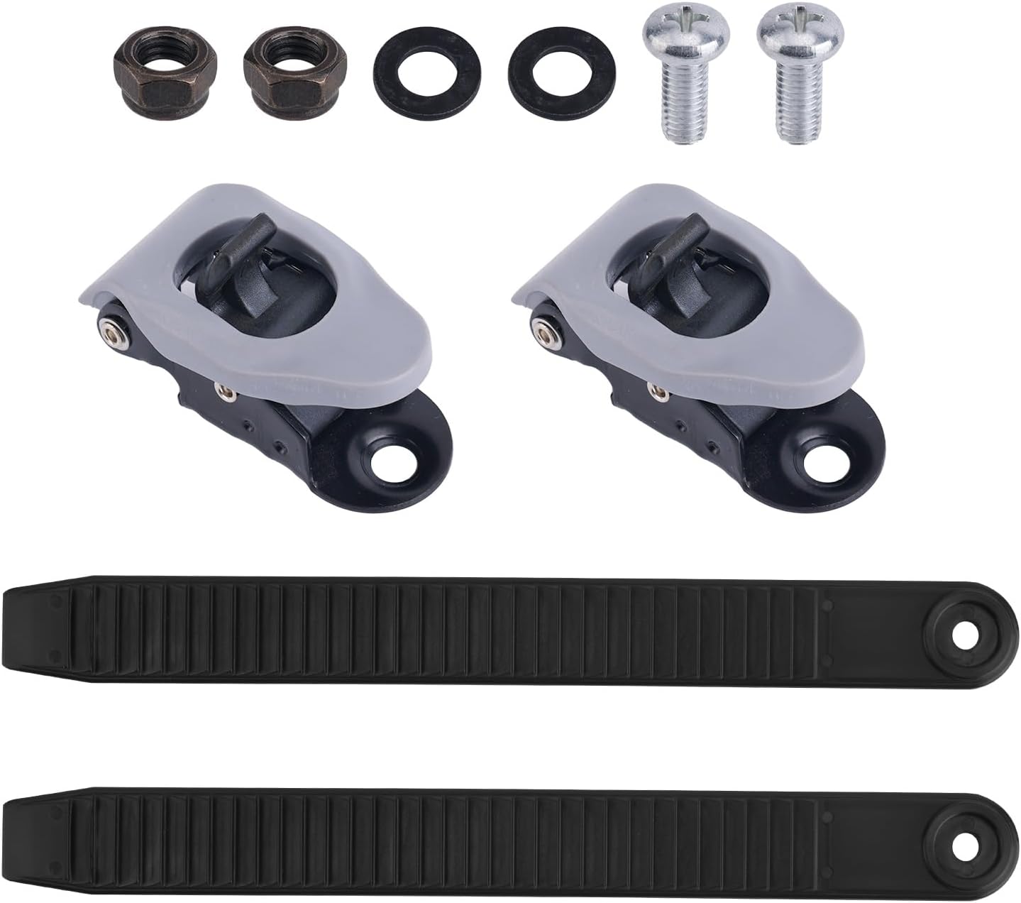 Snowboard Ankle Strap Set - Durable & Elastic
